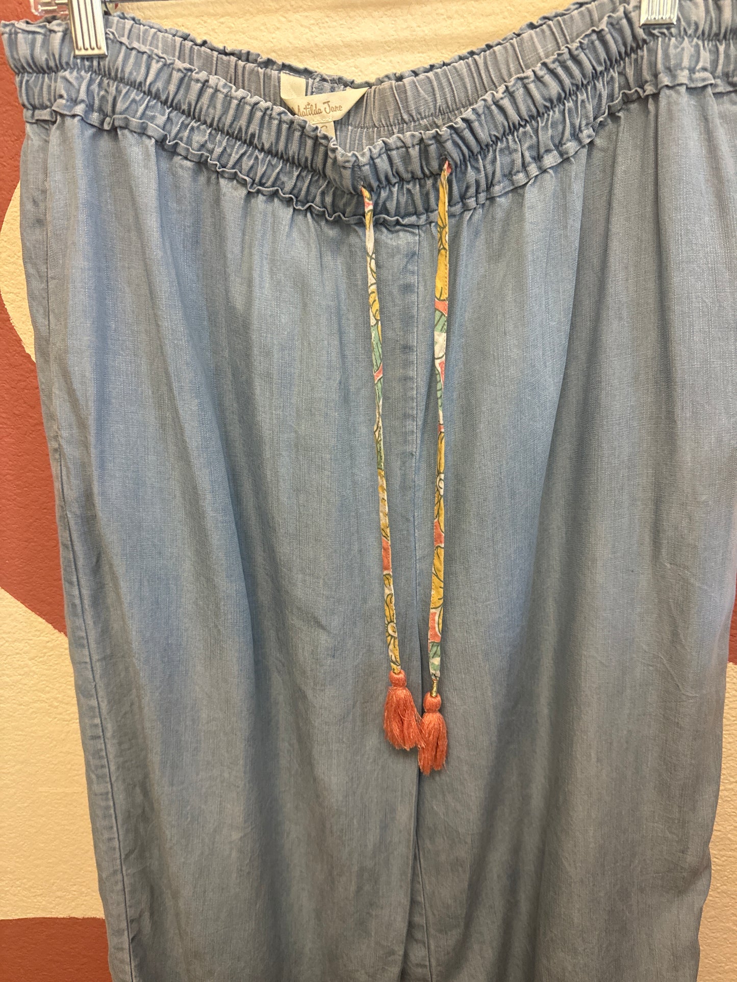 Casual Blue Pants