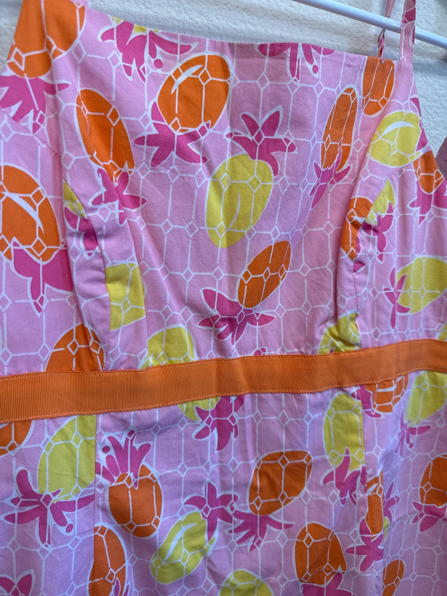 Lily Pulitzer Pineapple Dress 8