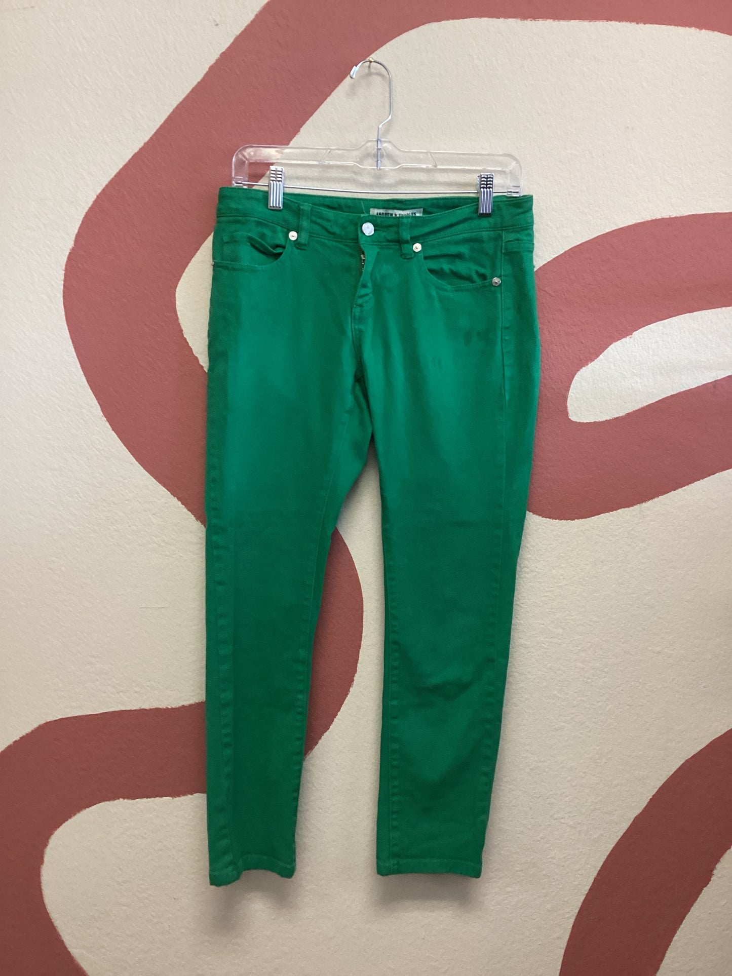 Green Pants 27