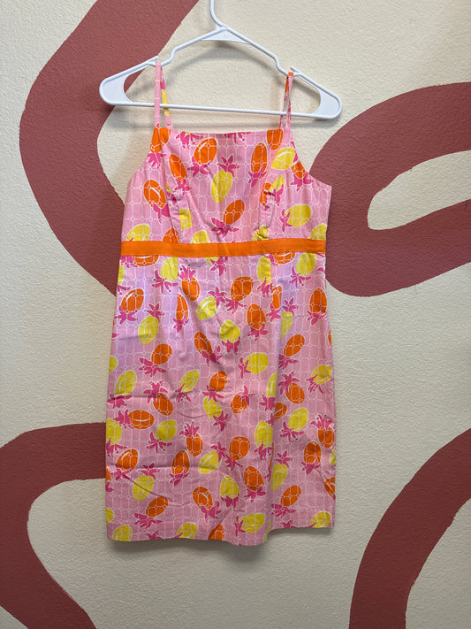 Lily Pulitzer Pineapple Dress 8