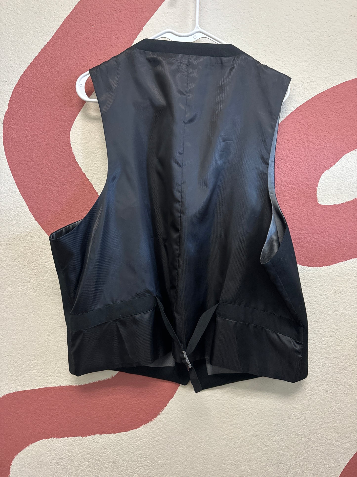 Black Formal Vest XL