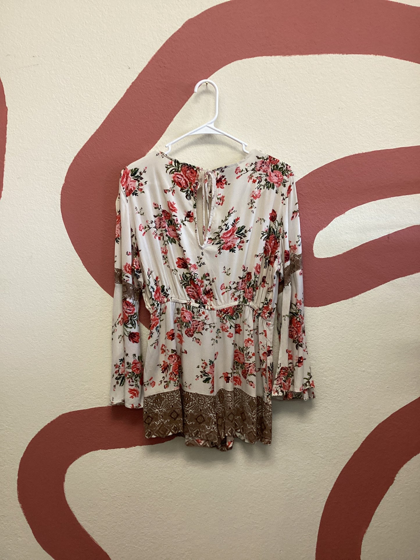 Floral romper Large