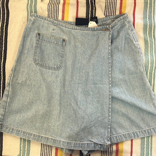 Jean Skirt Skort 12